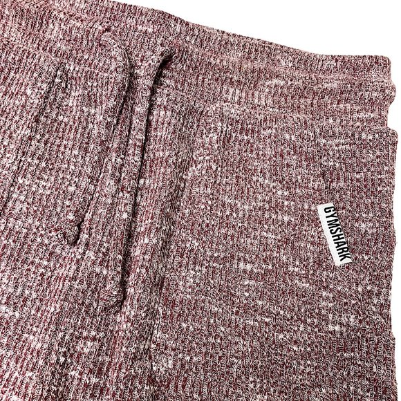 Gymshark Winter Berry Red Marl Slounge Leggings - Picture 8 of 11